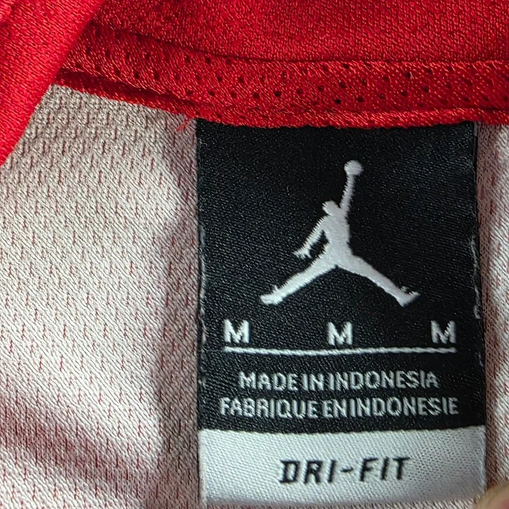 Jordan Mens Dri-FIT Full Zip Track Jacket Red Jumpman 696736-657 Size M